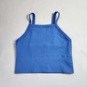 Pro-fit Seamless High-Neck Light Impact Sports Bra Bralette Size Med